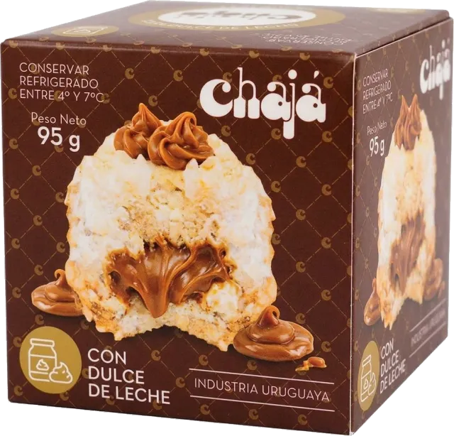 Caja individual Chajá con dulce de leche